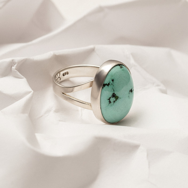 Anillo Ópalo Australiano Oval